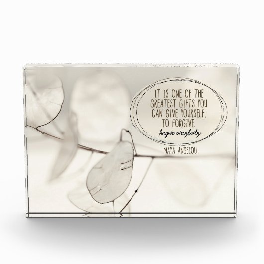 One of the Greatest Gifts Fotoblock (Vorderseite)