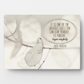 One of the Greatest Gifts Fotoplatte (Vorderseite)