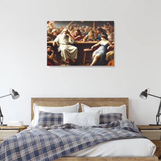 One Of Us Leinwanddruck (Insitu (Schlafzimmer))