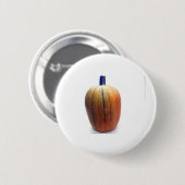 One Orange Pumpkin Button (Vorne & Hinten)