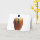 One Orange Pumpkin Karte (Gelbe Blume)