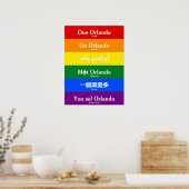 One Orlando Poster (Küche)