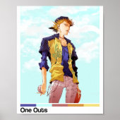 One Outs Anime Poster Print (Vorne)
