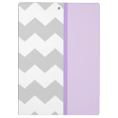 One Page at a Time – Motivational Lavender Floral Klemmbrett (Rückseite)