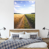 One Path Forward – Minimalist Symbolic Landscape Leinwanddruck (Insitu (Schlafzimmer))