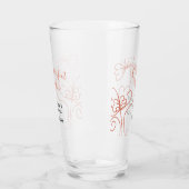 One Perfect match terracotta wedding couple name f Glas (Links)