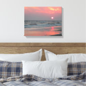 One Perfect Sunset - Eicheninsel, NC Leinwanddruck (Insitu (Schlafzimmer))