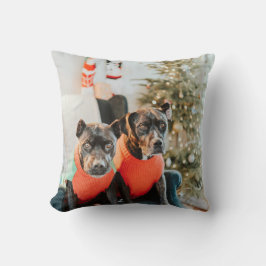 One Photo Customizable Kissen