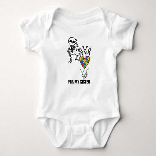 One Piece Baby Bodysuit Baby Strampler (Vorderseite)