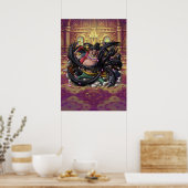 One Piece Blackbeard Poster (Küche)