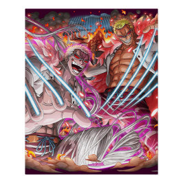 One Piece Doflamingo Poster