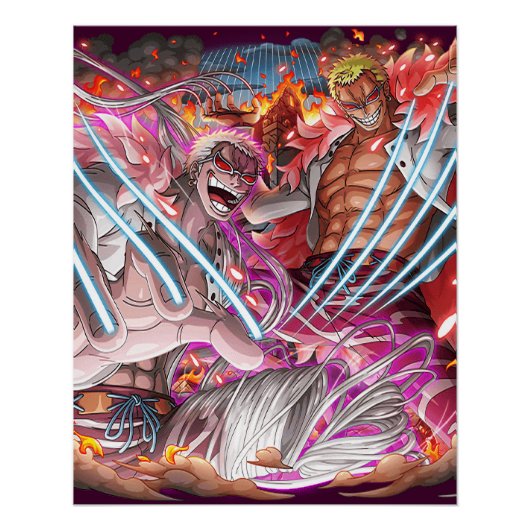 One Piece Doflamingo Poster (Vorderseite)
