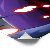 One Piece Dracule Mihawk Poster (Ecke)
