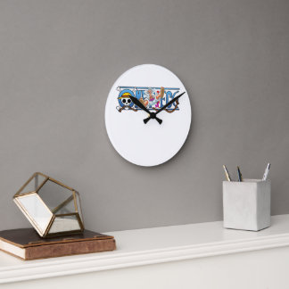One Piece G5 Anime-Pirat-Wanduhr Runde Wanduhr