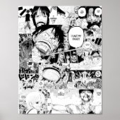 One Piece Manga Collage Poster (Vorne)