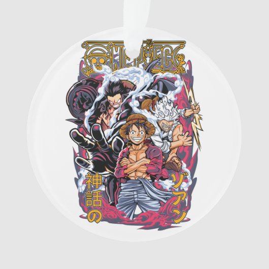 One Piece Mangá Ornament (Vorderseite)
