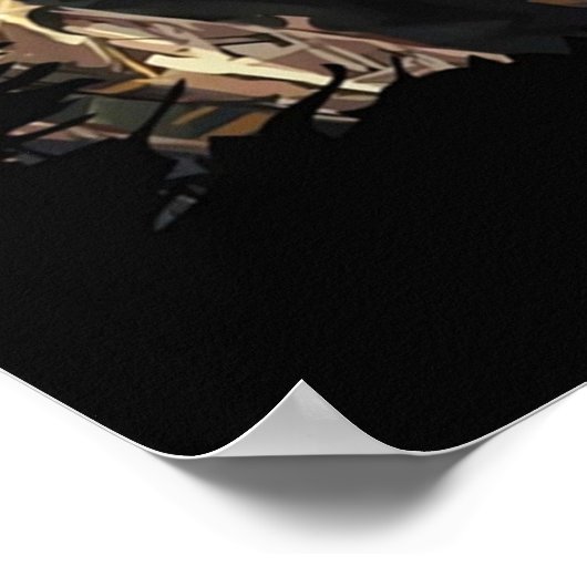 One Piece Roronoa Zoro Poster (Ecke)