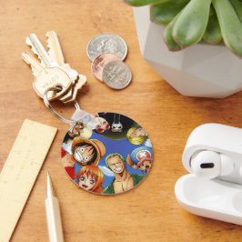 One piece schlüsselanhänger