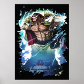 One Piece White Beard Pirates Edward Newgate Poster (Vorne)