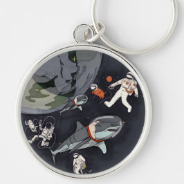 One Planet One Chance - Earth Day (Cartoon Texture Schlüsselanhänger