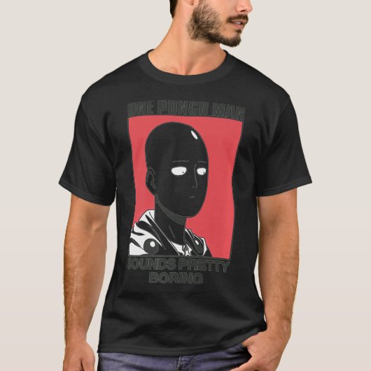 One Punch Man klingt Hübsch langweilige Waldtiere T-Shirt (Vorderseite)