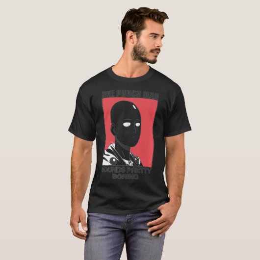 One Punch Man klingt Hübsch langweilige Waldtiere T-Shirt (Vorne ganz)