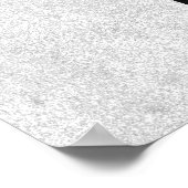 One Punch Man Saitama Minimalist Manga Poster (Ecke)