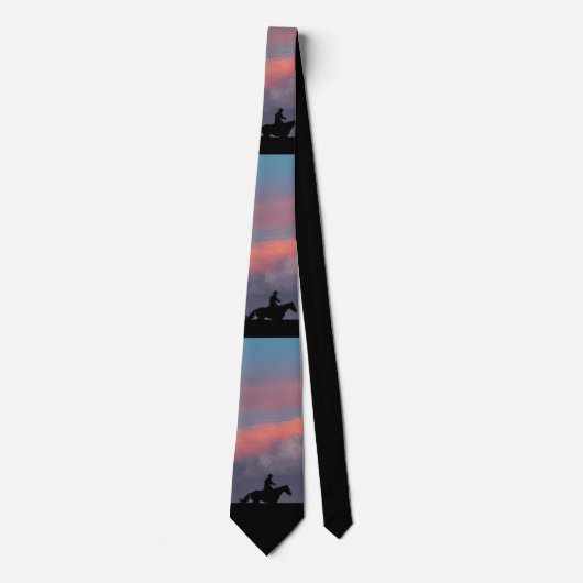 One Rider, One Horizon - Neck Tie Krawatte (Vorderseite)