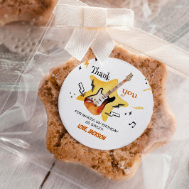 One Rocks Gitarre Birthday Sticker Labels