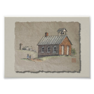 One Room School Fotodruck