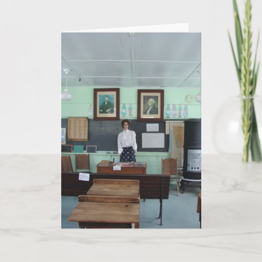 One Room School Karte (Vorderseite)