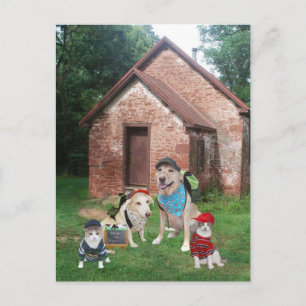 One Room School Postkarte
