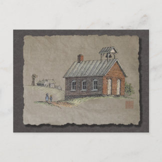 One Room School Postkarte