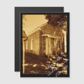 One Room Schoolhouse Magnet (Vorne/Hinten)