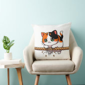 One rope. One cat. Zero regrets. Kissen (Stuhl )