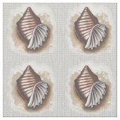 One Seashell Stoff (Nahaufnahme)