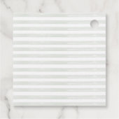 One Silly Goose 1st Birthday Thank You Geschenkanhänger (Rückseite)