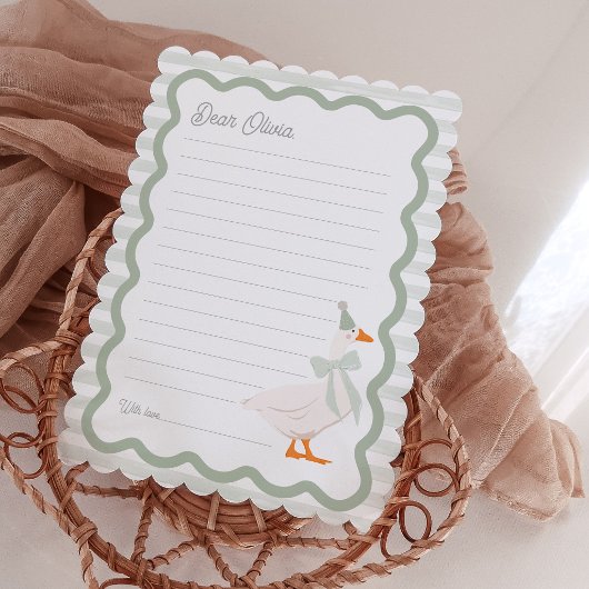 One Silly Goose 1st Birthday Time Capsule Cards Einladung