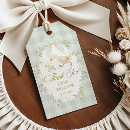 One Silly Goose Birthday party Thank you Geschenkanhänger