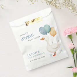 One Silly Goose Boy 1st Birthday Party Geschenktütchen