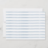 One Silly Goose Boy 1st Birthday Thank You Karte (Rückseite)