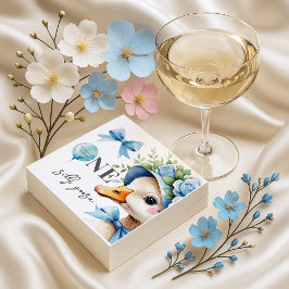 One Silly Goose Boy Birthday  Serviette