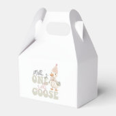 One Silly Goose Favor Box – First Birthday Goose P Geschenkschachtel (Vorderseite)