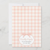 One Silly Goose First Birthday Invitation, Editabl Einladung (Rückseite)