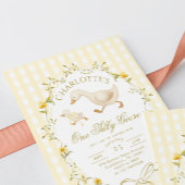 One Silly Goose Gender neutral 1st Birthday Einladung