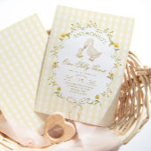 One Silly Goose Gender neutral  1st Birthday Einladung