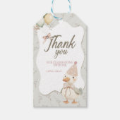 One Silly Goose, Goose, ONE, First Birthday, Goose Geschenkanhänger (Vorderseite)