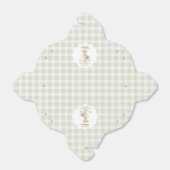One Silly Goose Green Gingham Baby First Birthday Geschenkschachtel (Ungefaltet)