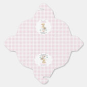 One Silly Goose Pink Gingham Girl First Birthday Geschenkschachtel (Ungeklappt)