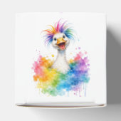 One Silly Goose Rainbow Baby Shower  Geschenkschachtel (Oben)